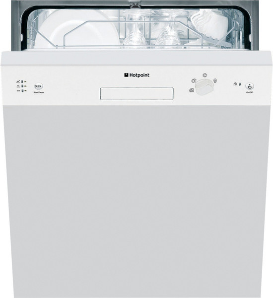 Hotpoint LFS114W Semi built-in 12place settings dishwasher