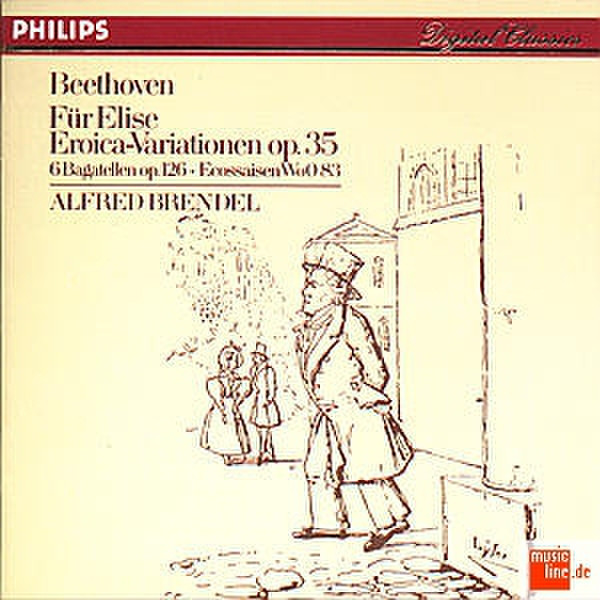 Philips Beethoven: Piano Works (1985) CD-R 700МБ 1шт