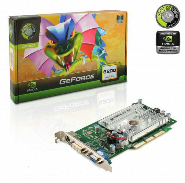 Point of View VGA-6200-A1 GeForce 6200 GDDR2 graphics card