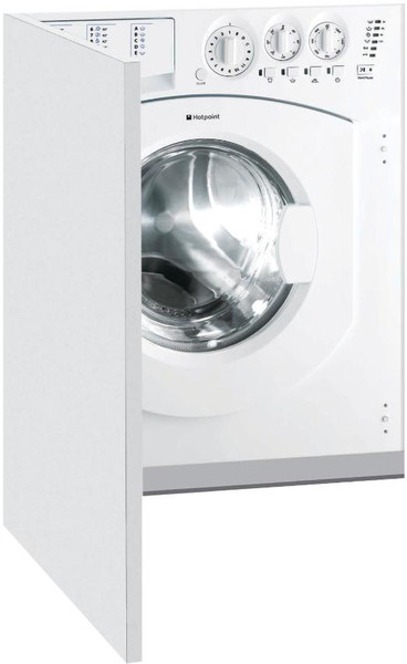 Hotpoint BHWD129 Built-in Front-load White washer dryer