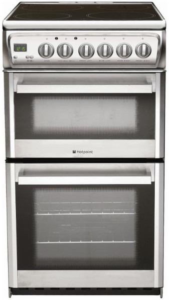 Hotpoint EW38X Freestanding Ceramic Stainless steel cooker