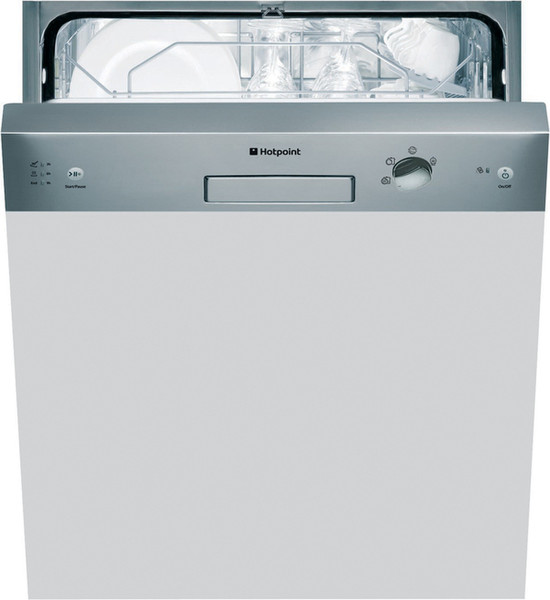 Hotpoint LFS114X Semi built-in 12place settings dishwasher