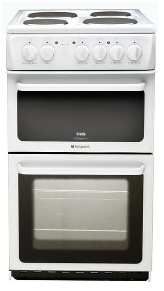 Hotpoint HW170EW Freestanding Sealed plate White cooker