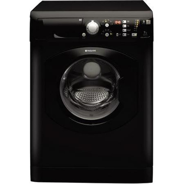 Hotpoint WMF 740 K freestanding Front-load 7kg 1400RPM Black washing machine