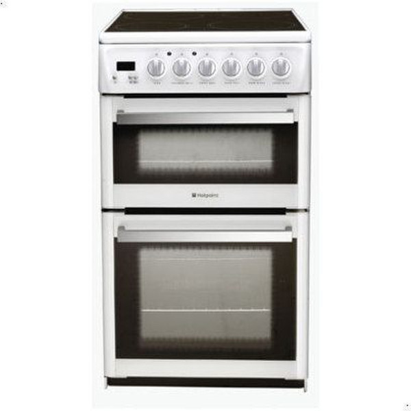 Hotpoint EW48P Freestanding Ceramic White cooker