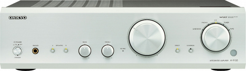 ONKYO A-9155 2.0channels Silver AV receiver