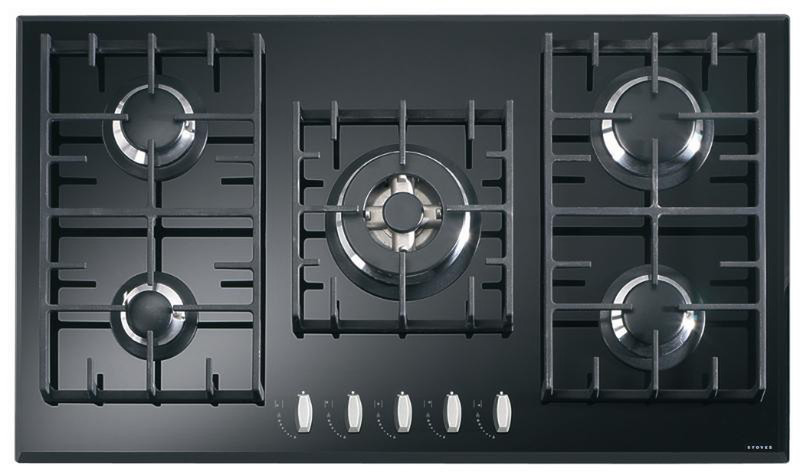 Stoves S7-G900C Встроенный Gas hob Черный