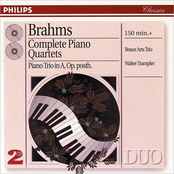 Philips Brahms: Complete Piano Quartets (1996) CD-R 700МБ 2шт