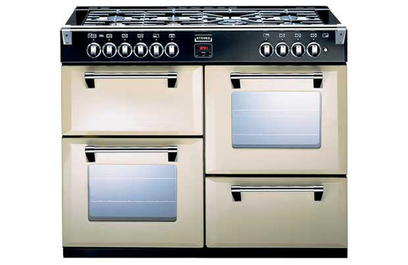 Stoves Richmond 1000DF Отдельностоящий Gas hob Кремовый