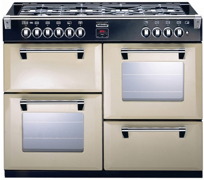 Stoves Richmond 1000GT Freestanding Gas hob Cream