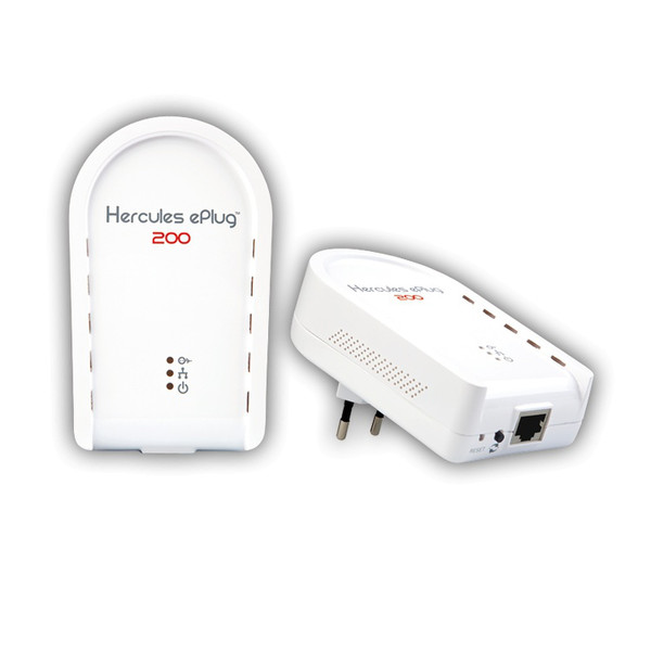 Hercules ePlug 200C Duo Ethernet 200Мбит/с сетевая карта