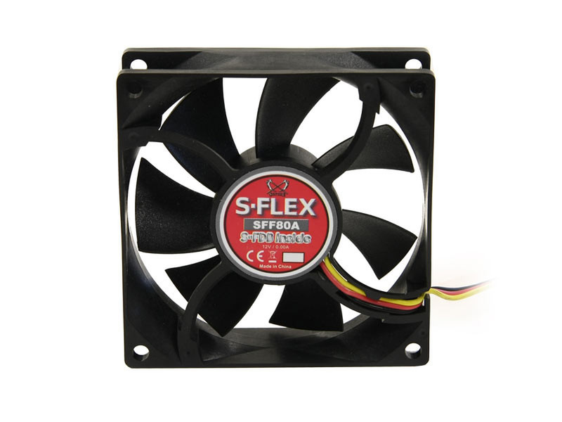 Scythe S-FLEX 80 mm Computergehäuse Ventilator