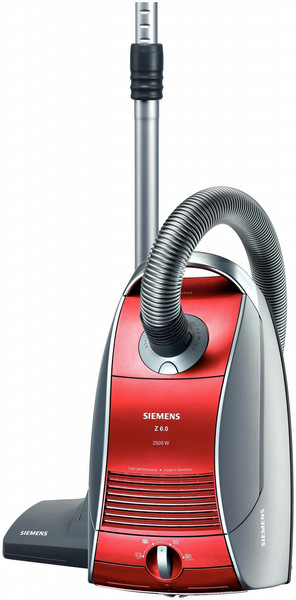 Siemens VSZ62512 4.5L Red vacuum