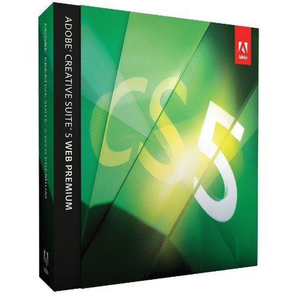 Adobe Creative Suite 5 Web Premium, EDU, DVD, Win