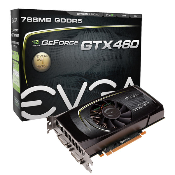 EVGA GeForce GTX 460 FPB 768MB