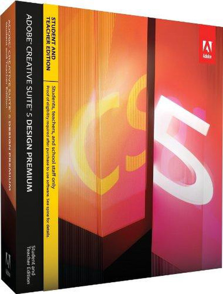 Adobe Creative Suite 5 Design Premium Student and Teacher Edition