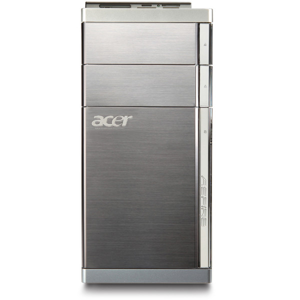 Acer Aspire M5811 3.2GHz Turm Silber, Edelstahl PC