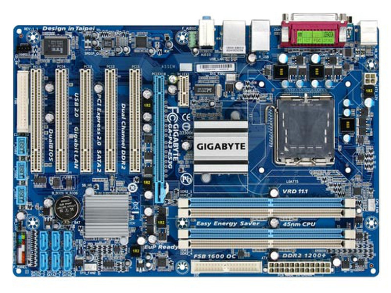 Gigabyte GA-P43-ES3G Socket T (LGA 775) ATX motherboard