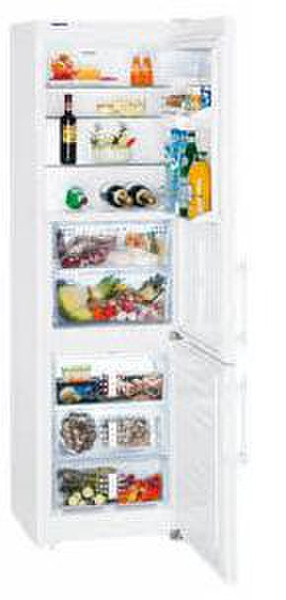 Liebherr CBN 3956 Отдельностоящий 333л Белый холодильник с морозильной камерой