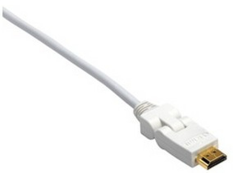 Ednet 84037 1.8m HDMI HDMI White HDMI cable