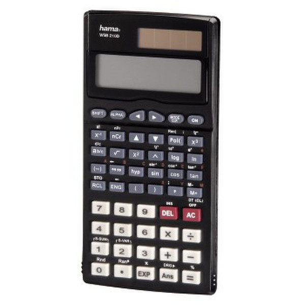 Hama WSB 210D Desktop Scientific calculator Black