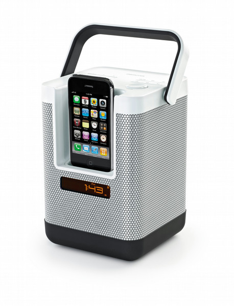 Memorex PartyCube™ White docking speaker