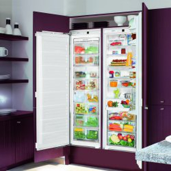 Liebherr SBS61I4 Built-in Brown side-by-side refrigerator