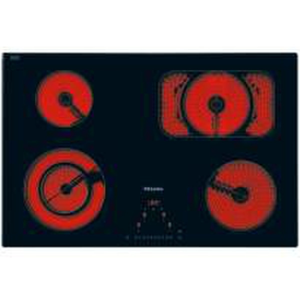 Miele KM 5822 Eingebaut Ceramic hob Edelstahl