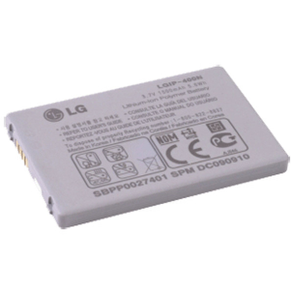 LG SBPP0027401 Lithium Polymer (LiPo) 1500mAh 3.7V rechargeable battery