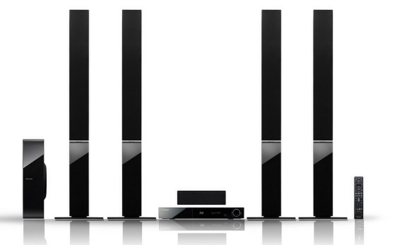 Pioneer BCS-707 5.1 1110W Black home cinema system