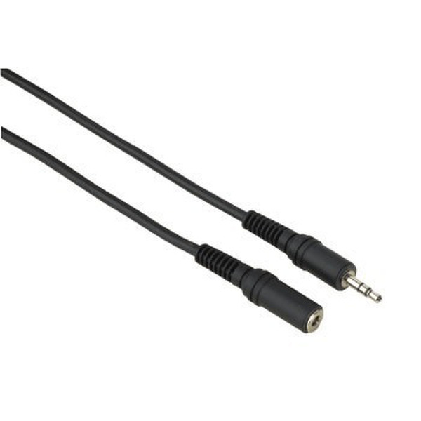 Hama 00104006 0.5m 3.5mm 3.5mm Schwarz Audio-Kabel