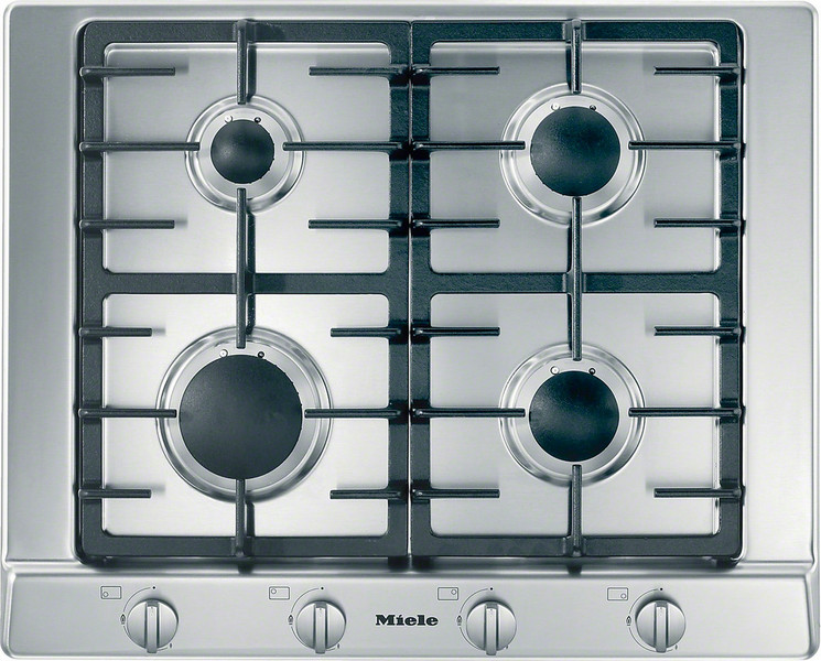 Miele KM 2010 built-in Gas hob Stainless steel