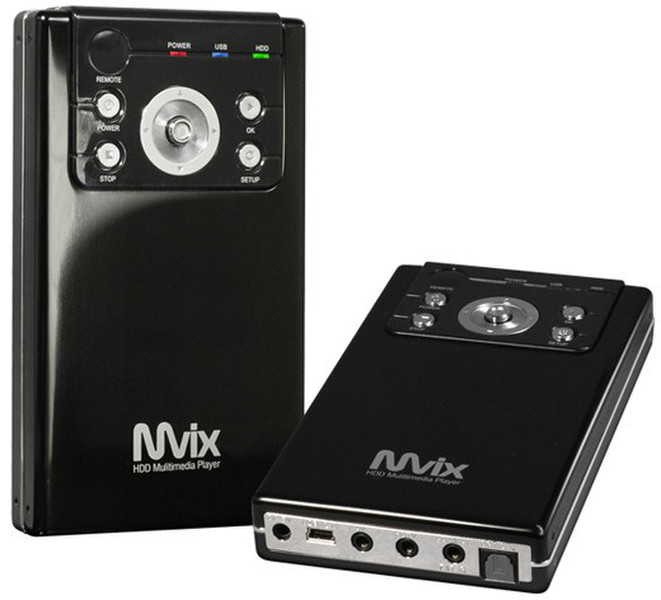 Mvix MV2500U Schwarz Digitaler Mediaplayer