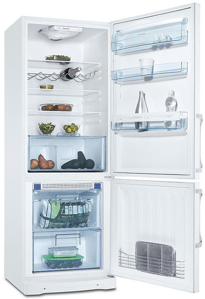 Electrolux ENB 43499 W freestanding White fridge-freezer