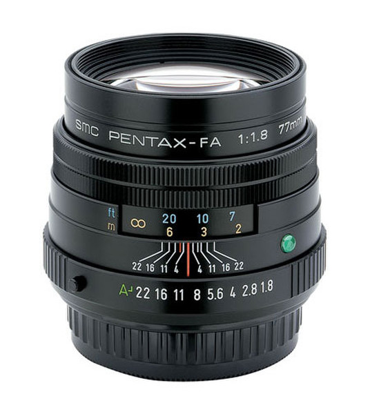 Pentax smc FA 77mm F1.8 Black