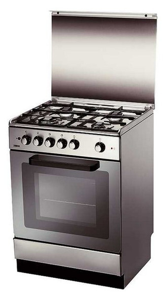 Zanussi ZCM 6501 X Freestanding Gas hob Stainless steel cooker