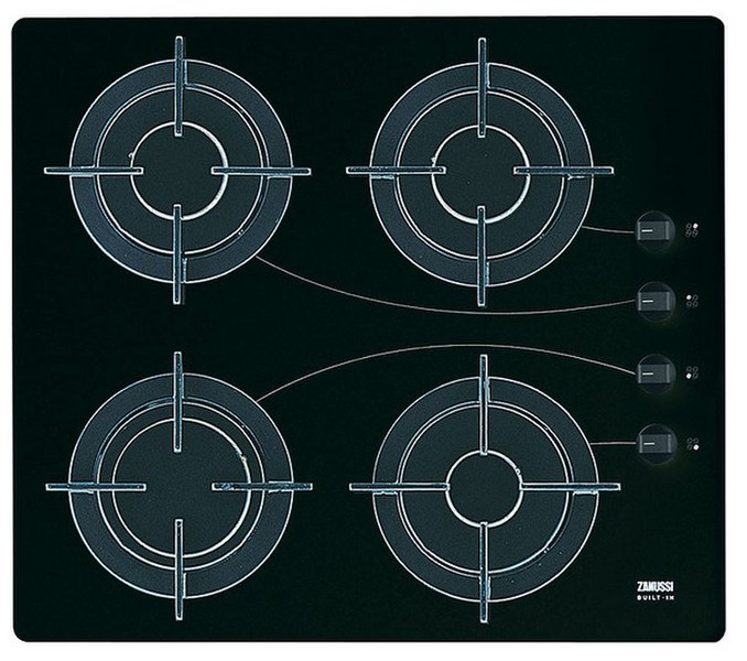 Zanussi ZGG 645 ICN built-in Gas hob Black hob