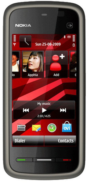 Nokia 5230 Single SIM Schwarz Smartphone