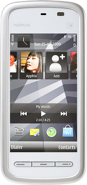 Nokia 5230 Одна SIM-карта Белый смартфон