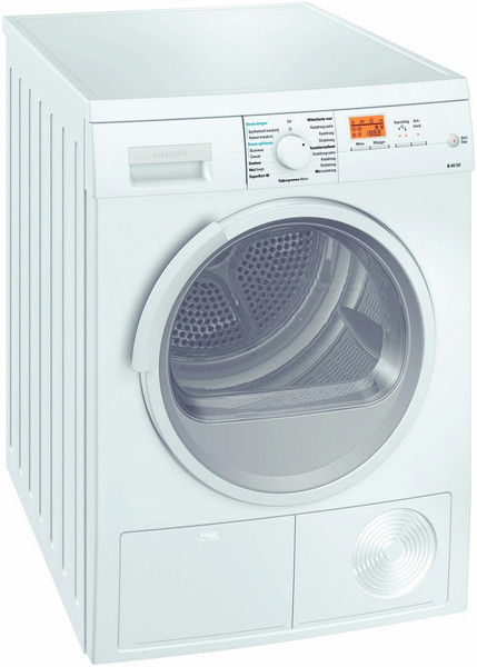 Siemens WT46S500NL freestanding Front-load 8kg White tumble dryer