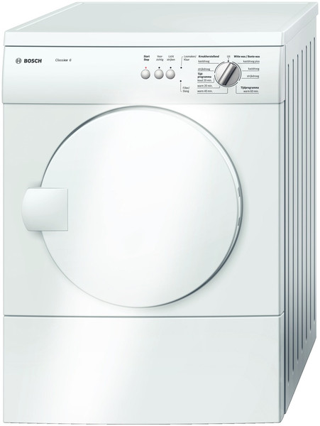 Bosch WTA84100NL freestanding Front-load 6kg C White tumble dryer