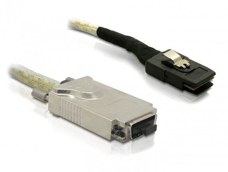 DeLOCK 83070 0.5m Serial Attached SCSI (SAS) cable
