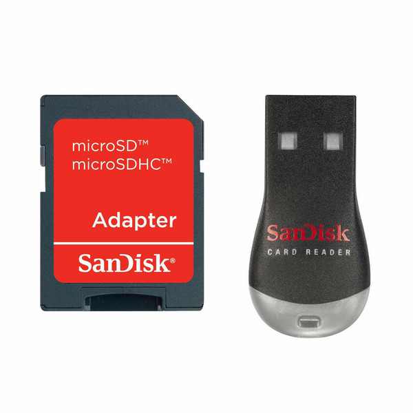 Sandisk MobileMate Duo USB 2.0 Черный устройство для чтения карт флэш-памяти