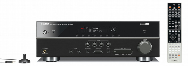 Yamaha RX-V467 5.1channels Black AV receiver