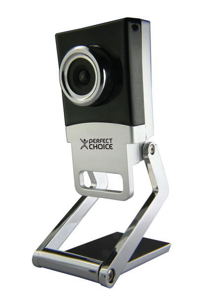 Perfect Choice PC-320432 1.3MP USB 2.0 Black,Silver webcam