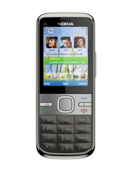 Nokia C5 Single SIM Grau Smartphone