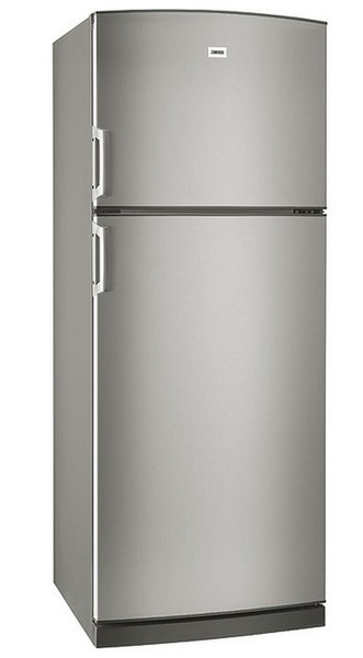 Zanussi ZRT 344 FX Отдельностоящий Нержавеющая сталь холодильник с морозильной камерой