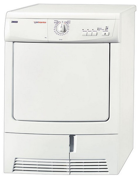 Zanussi ZTK 123 freestanding Front-load 7kg C White tumble dryer