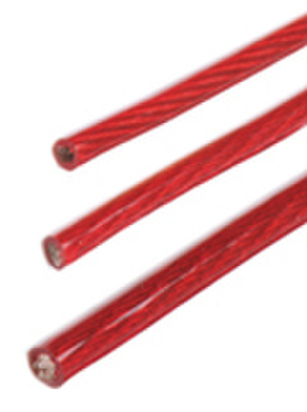 Caliber CP 15C 35m Red,Transparent power cable
