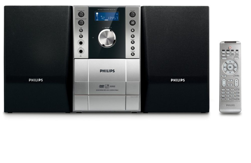 Philips MCD196/58 Micro set 10W Black,Silver home audio set